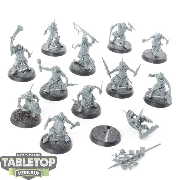 Orruk Warclans - 12x Hobgrot Slittaz - unbemalt