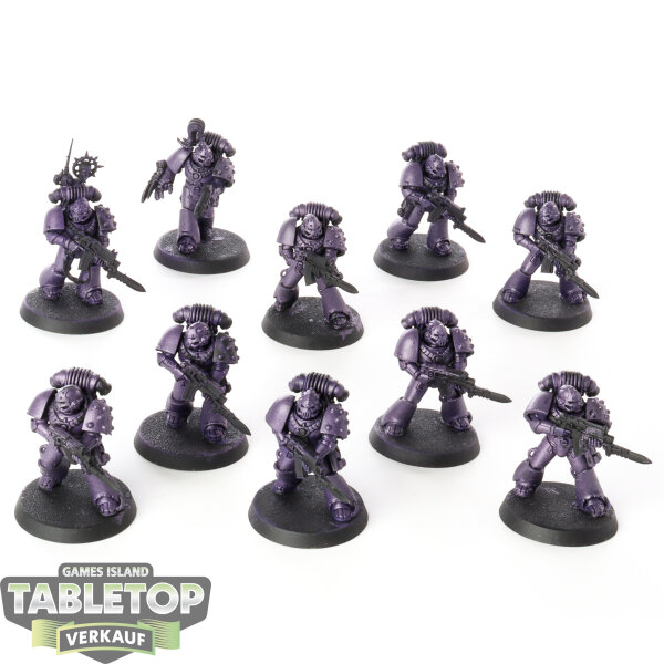 Horus Heresy - 10x Legion MKVI Tactical - grundiert