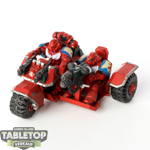 Space Marines - Attack Bike - bemalt