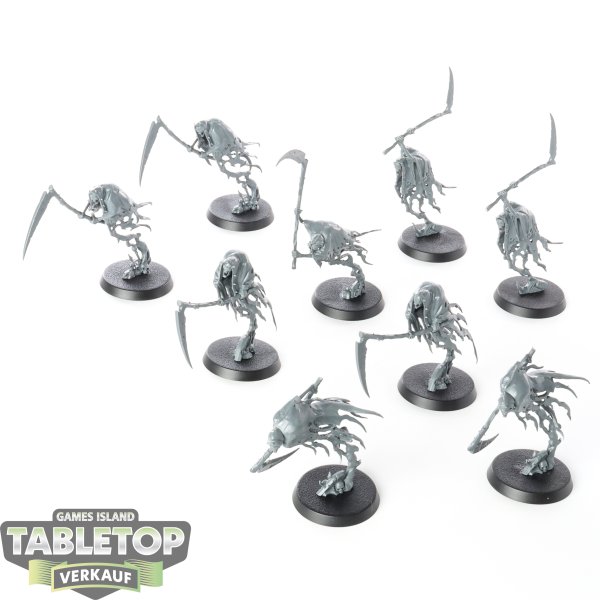 Nighthaunt - 10x Grimghast Reapers - unbemalt