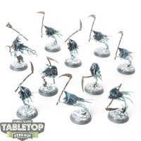 Nighthaunt - 10x Grimghast Reapers - gut bemalt