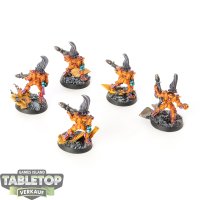 Craftworlds - 5x Fire Dragons - gut bemalt