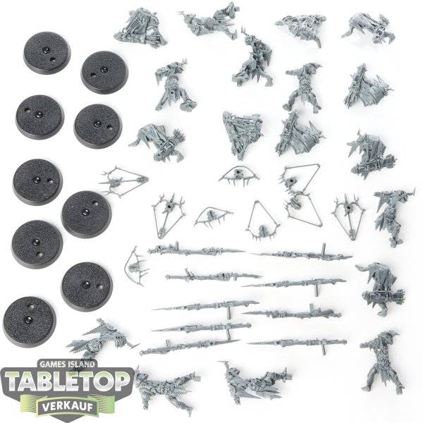 Orruk Warclans - 9 x Man-Skewer Boltboyz - teilweise gebaut