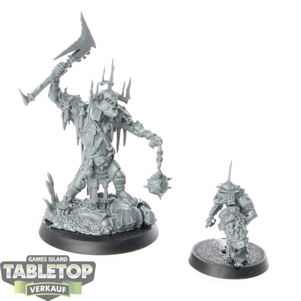 Orruk Warclans - Killaboss & Stab-grot - unbemalt