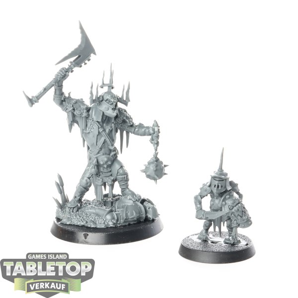 Orruk Warclans - Killaboss & Stab-grot - unbemalt