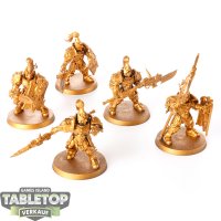 Adeptus Custodes - 5x Custodian Guard Squad - grundiert