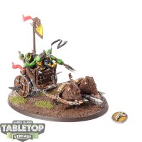 Orc & Goblin Tribes - Orc Boar Chariot - bemalt