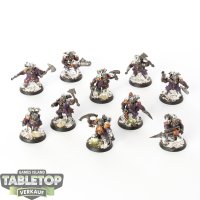 Kharadron Overlords - 10 Arkanaut Company - bemalt