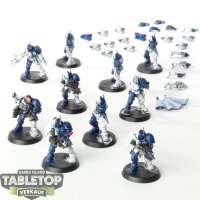 Space Marines - 10x Primaris Infiltrators - teilweise bemalt