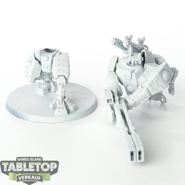 Tau Empire - XV88 Broadside Battlesuit - grundiert