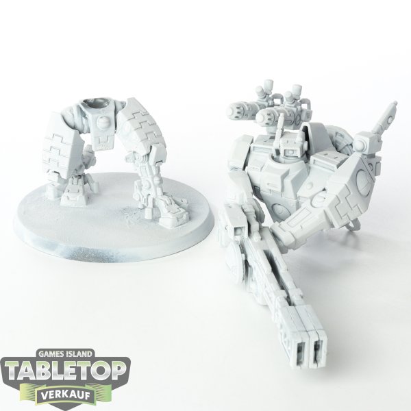 Tau Empire - XV88 Broadside Battlesuit - grundiert