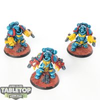 Space Marines - 3 Primaris Aggressors - bemalt