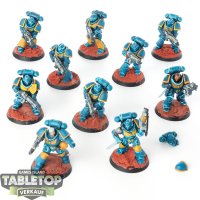 Space Marines - 10 Primaris Intercessors - bemalt