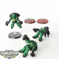 Space Marines - 3x Primaris Inceptors - teilweise bemalt