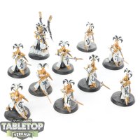 Lumineth Realm Lords - 10x Vanari Auralan Wardens - bemalt