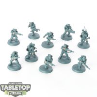 Astra Militarum - 10 x Cadian Shock Troops - teilweise...