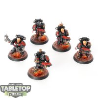 Blood Angels - 5 x Death Company - bemalt