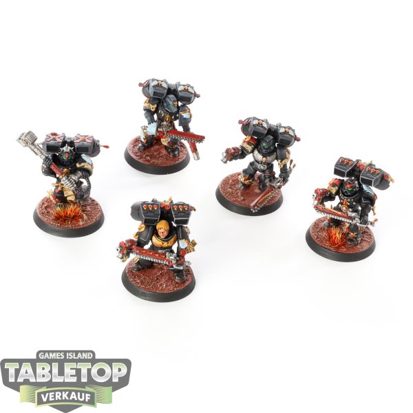 Blood Angels - 5 x Death Company - bemalt