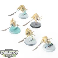 Nighthaunt - 5x Glaivewraith Stalkers - bemalt