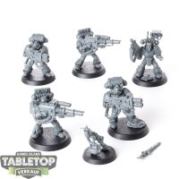 Space Marines - 5 x Devastator Squad - unbemalt