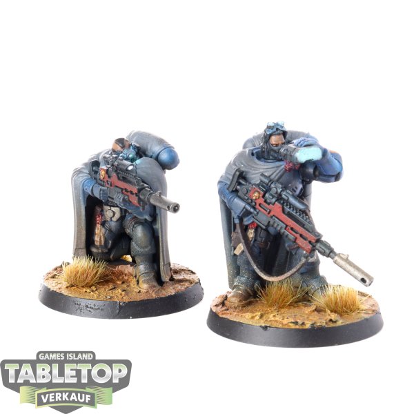 Space Marines - 2x Eliminators - bemalt