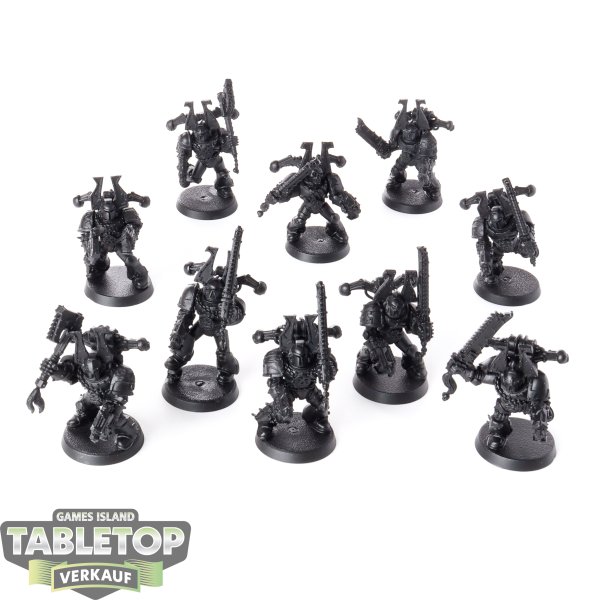 World Eaters - 10x Khorne Berzerkers - klassisch - grundiert