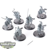 HdR Figuren - Gut - 6x Riders Of Rohan - unbemalt