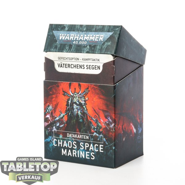 Chaos Space Marines - Datacards - deutsch