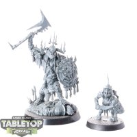 Orruk Warclans - Killaboss with Stab Grot - unbemalt