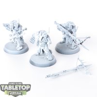 Orruk Warclans - 3 x Man-Skewer Boltboyz - grundiert