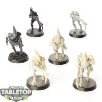 Tau Empire - 6x Kroot Carnivores - teilweise bemalt