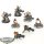 Necrons - 5x Immortals - bemalt