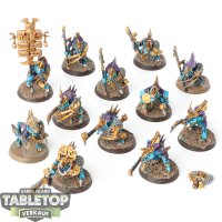 Seraphon - 12x Saurus Guard - bemalt