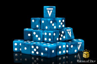 Baron of Dice - Vanguard Tactics, Blue 16mm Square Corner...