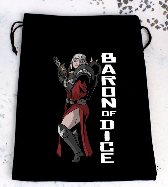 Baron of Dice - Premium Black Dice Bags - Pin-Up