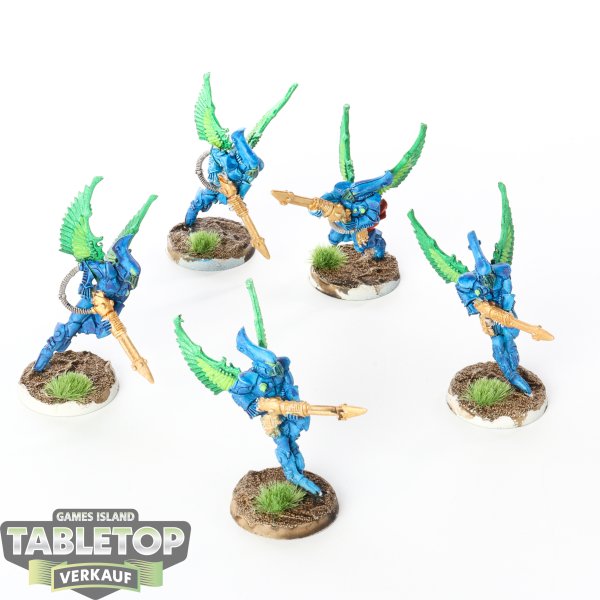 Craftworlds - 5x Scourges - bemalt