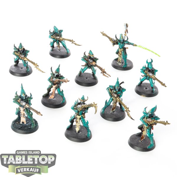 Drukhari - 10x Kabalite Warriors - bemalt