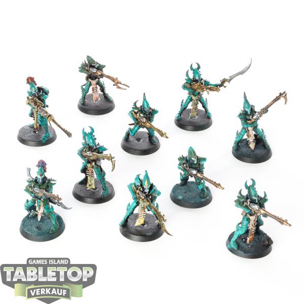 Drukhari - 10x Kabalite Warriors - bemalt