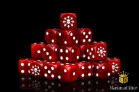 Baron of Dice - Chaos Skull 16mm Round Corner Dice (25)