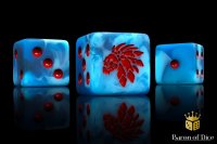 Baron of Dice - Avian Carnivores 16mm Square Corner Dice...