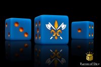 Baron of Dice - Chevaliers 16mm Square Corner Dice (25)