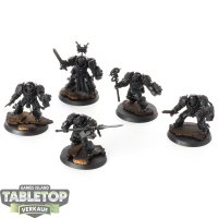 Grey Knights - 5x Grey Knights Terminator Squad - grundiert