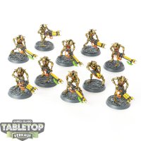 Necrons - 10x Necron Warriors - bemalt