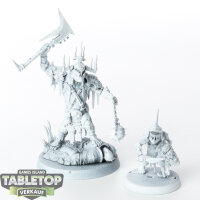 Orruk Warclans - Killaboss & Stab-grot  - grundiert