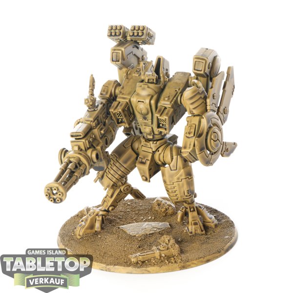 Tau Empire - XV104 Riptide Battlesuit - teilweise bemalt