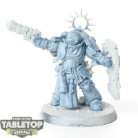 Space Marines - Lieutenant with Storm Shield - teilweise...