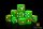 Baron of Dice - Forest Stag 16mm Square Corner Dice (25)