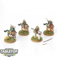 HdR Figuren - Gut - 4x Rohan™ Royal Knights - bemalt