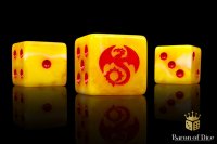 Baron of Dice - Void Drakes 16mm Square Corner Dice (25)