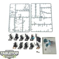 Dark Elves - 10x Black Ark Corsairs - teilweise bemalt